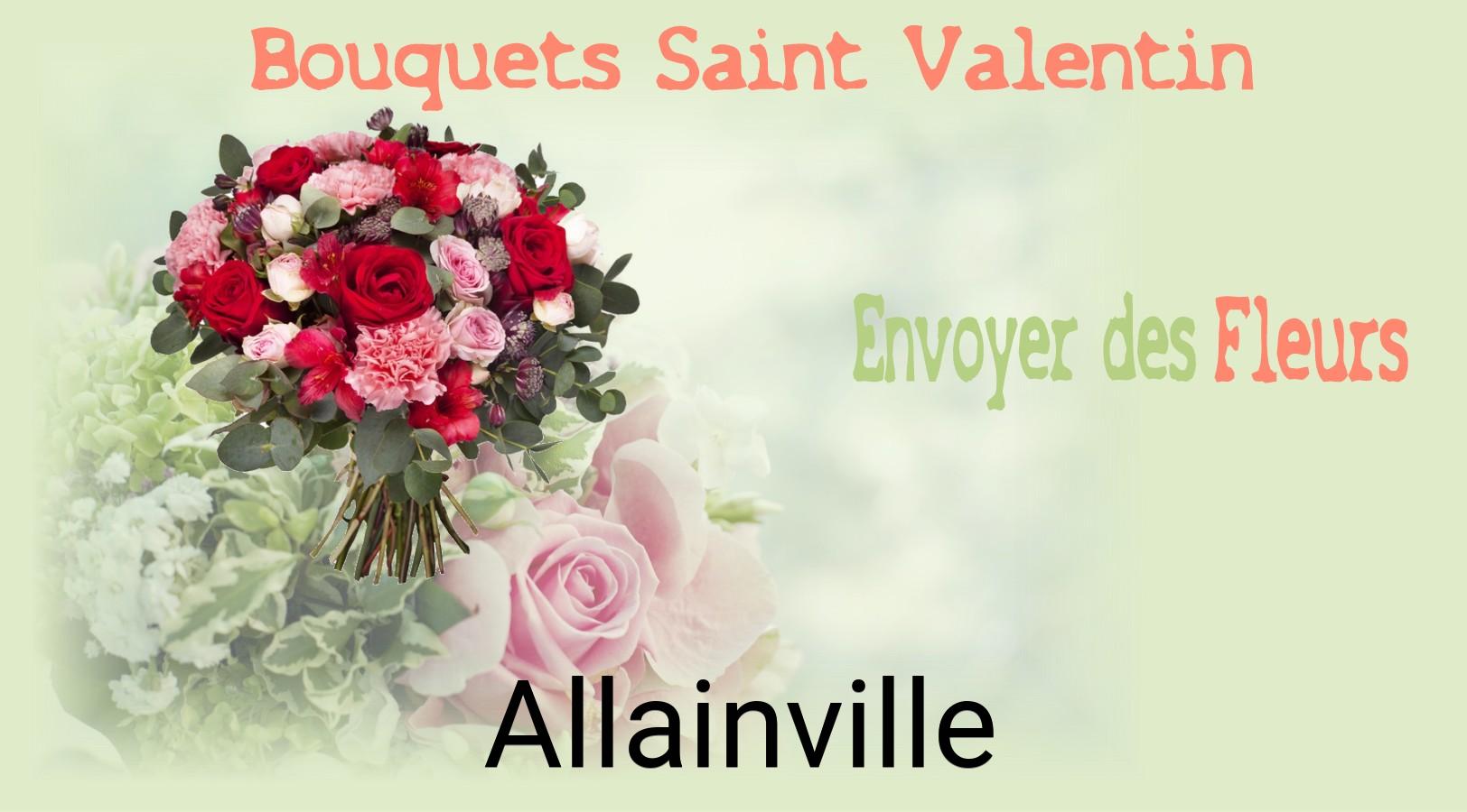 Roses de Saint-Valentin livrées à Allainville